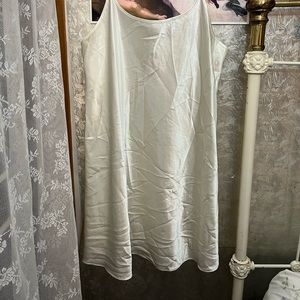 satin slip dress